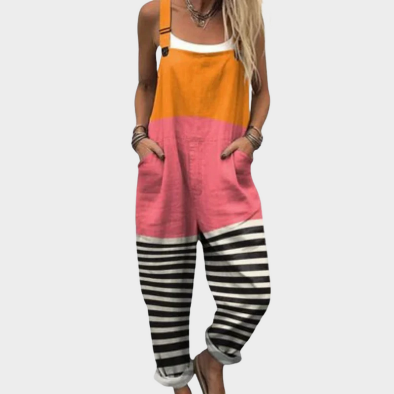 Cozy Graphic Jumpsuit