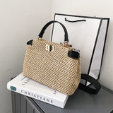Portable Straw Bag | Stylish & ECO-Friendly