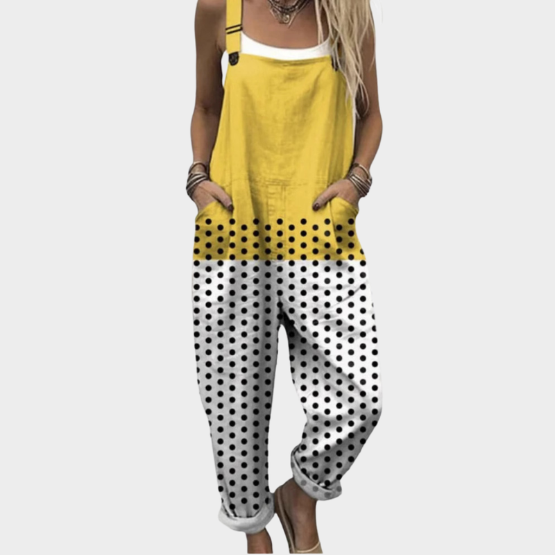 Cozy Graphic Overalls
