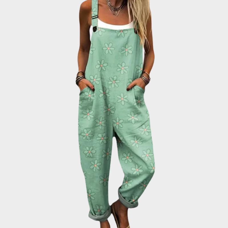 Cozy Printed Jumpsuit
