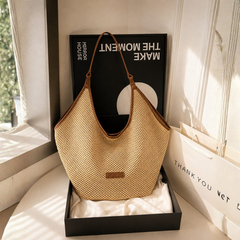 Nora | The Open Weave Hobo Bag