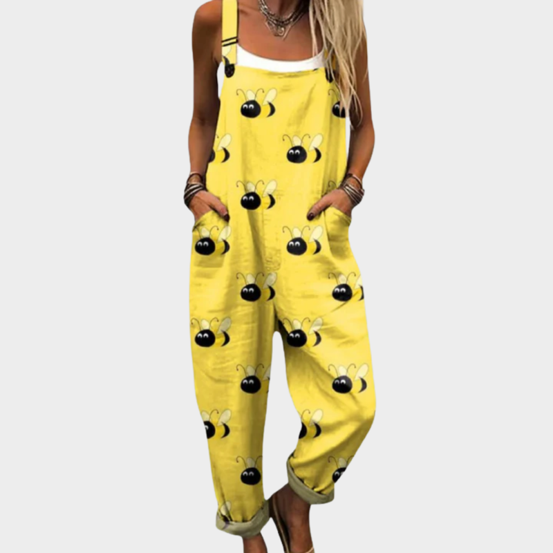 Cozy Printed Jumpsuit