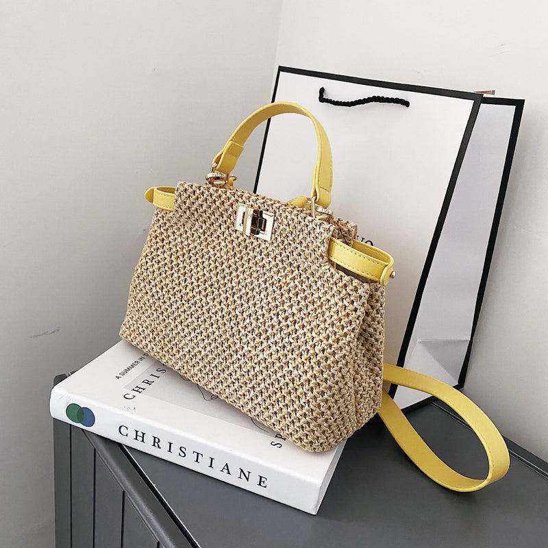 Portable Straw Bag | Stylish & ECO-Friendly