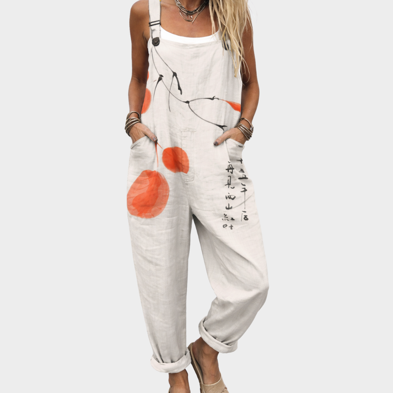 Cozy Graphic Jumpsuit