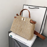 Portable Straw Bag | Stylish & ECO-Friendly