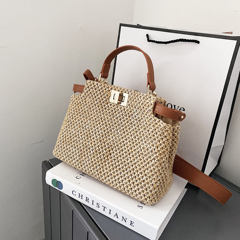 Portable Straw Bag | Stylish & ECO-Friendly