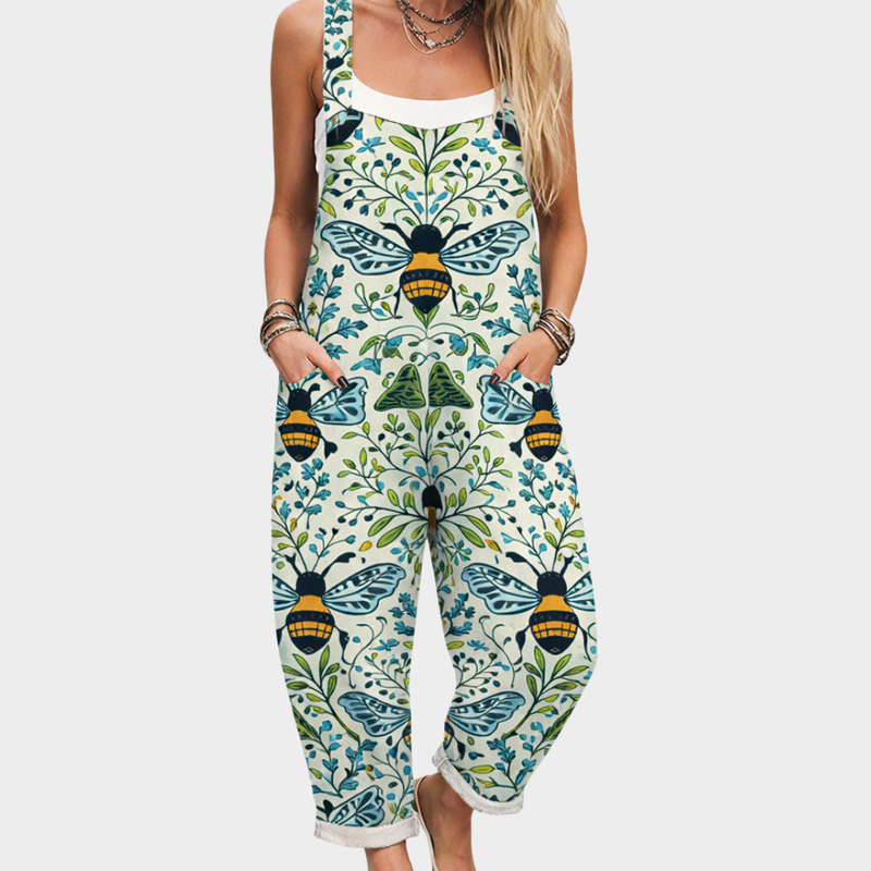 Cozy Graphic Jumpsuit