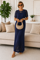 Bethany | Cut-Out Long Maxi Dress + Free Inner Dress