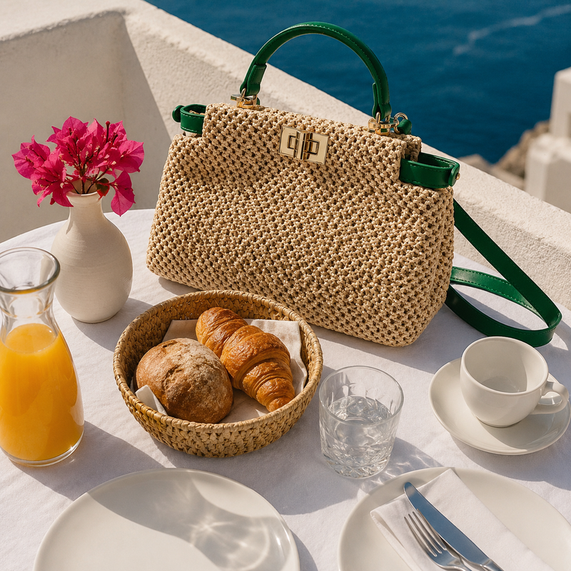 Portable Straw Bag | Stylish & ECO-Friendly