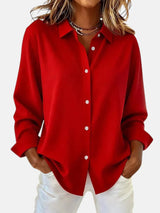Bellara - Women's Elegant Relaxed-Fit Blouse