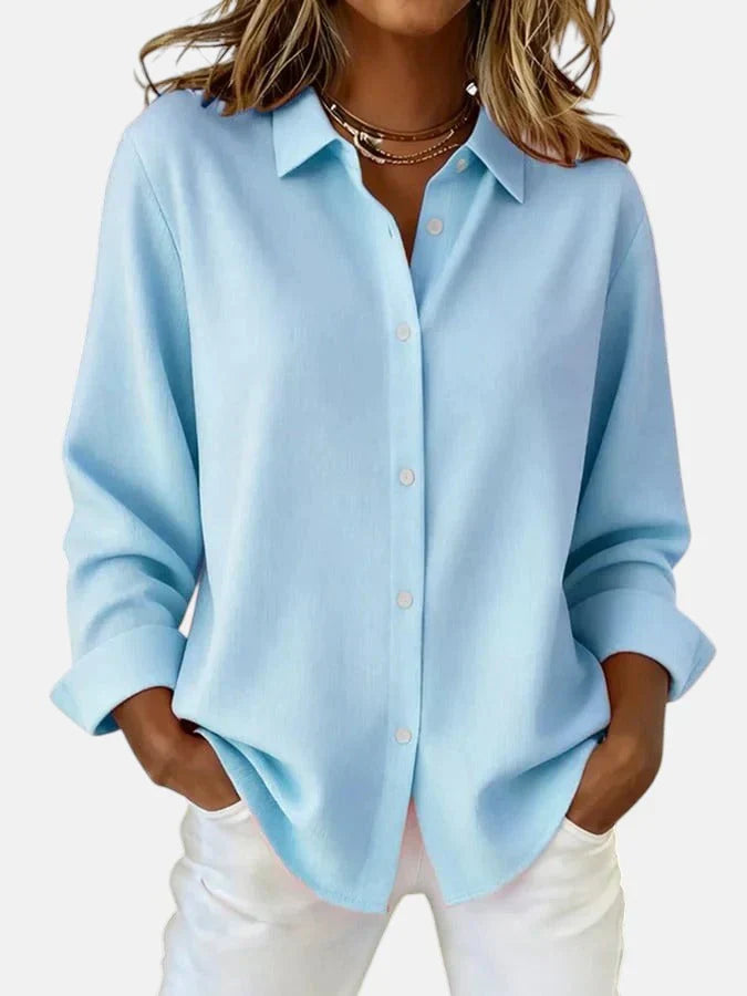 Bellara - Women's Elegant Relaxed-Fit Blouse