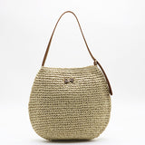Celeste™ | The Round Woven Shoulder Bag