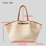 Classy Dump Bag | Light Luxury High Quality Pu Leather