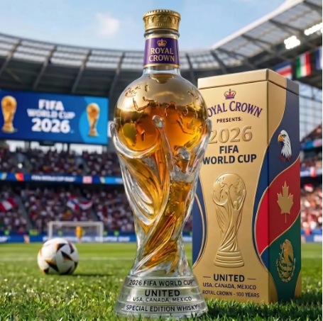 2026 FIFA World Cup Limited Edition Whiskey Bottle