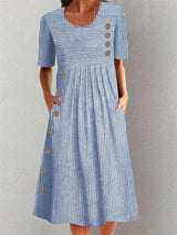 Belle | Striped Summer Dress