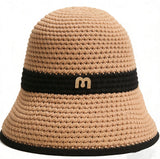 Ava Woven Straw Bucket Hat