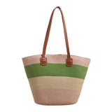 Cora™ | The Colorful Woven Straw Tote