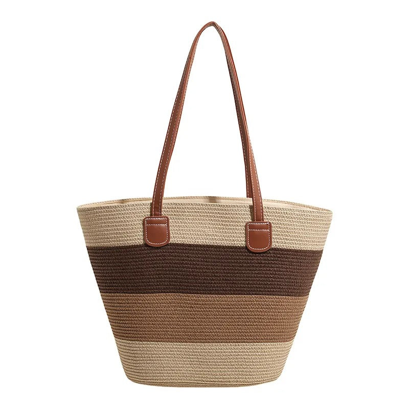 Cora™ | The Colorful Woven Straw Tote