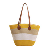 Cora™ | The Colorful Woven Straw Tote